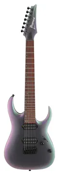 Ibanez RGA742EX 7-String Electric Guitar - Black Aurora Burst Matte