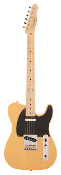 Fender Japan Traditional II 50s Telecaster Electric Guitar, Maple FB, Butterscotch Blonde