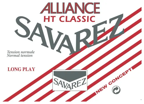 Savarez 540R Rot Nylonsaiten-Satz für Konzertgitarre Medium Tension