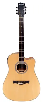 Memphis Viol?o Eletroac?stico Memphis MW20 EQ NS Natural Satin