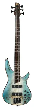 Ibanez SR-Series E-Bass 5 String - Caribbean Shoreline Flat + Gigbag, SR1605B-CHF