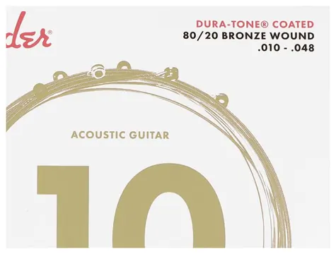 Fender Dura-Tone Coated 80/20 F-880XL string set acoustic