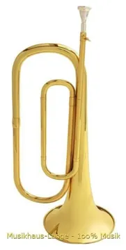 Lange Fanfare Bass-Alto Es lackiert