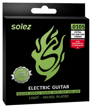 Solez Encordoamento Guitarra Solez SLG105 DLP .0105