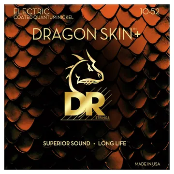 DR Strings DEQ-10/52 Qantum Nickel med/hea 010-052 Saiten für E-Gitarre, beschichtet
