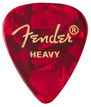 Fender 351 Celluloid Medley Heavy Plektren Multi-Color (12 Stück )