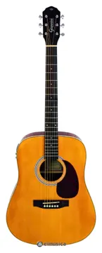 Giannini Performance Plus GDR Plus Eletroacústico Cordas Aço Cor Natural Glossy (NG)