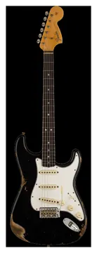 Fender '67 Stratocaster Heavy Relic Aged Black
