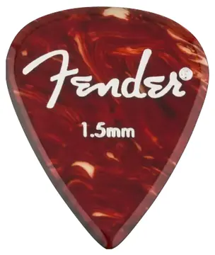 Fender 351 Aero Acrylic Picks Medium 6er Pack