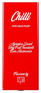 Tierra Audio Flavour Preamp Chilli Red