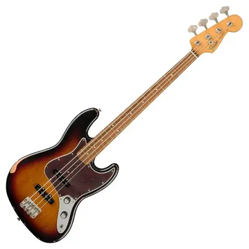 Fender 60th ANNIVERSARY ROAD WORN 60S J BASS PF 3-TONE SUNBURST