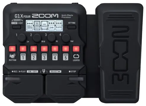 Zoom G1X FOUR Multi Effect-Pedal