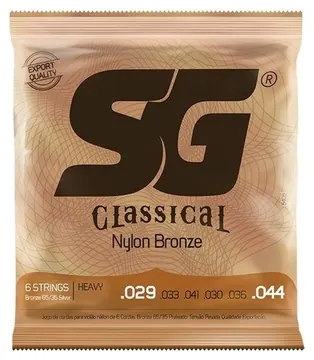 SG Encordoamento Violão Nylon SG SG5405 Tensão Alta