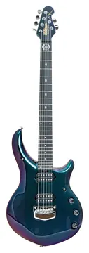 Ernie Ball Music Man Majesty 6 Signature Slect - Mystic Dream - Ebony - Chrome Hardware