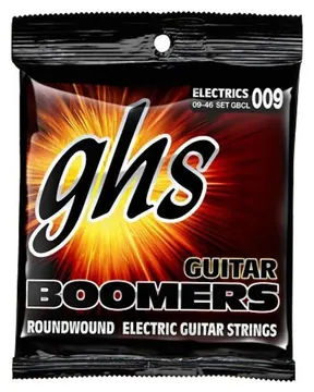 GHS Corporation GHS Guitar Boomers - GBCL - Electric Guitar String Set, Custom Light, .009-.046