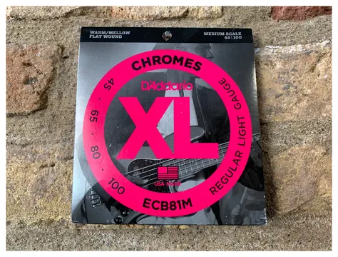 D'Addario Chromes ECB81M 45-100 Medium Scale