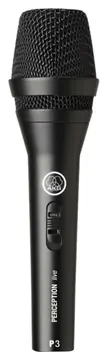 AKG Microfone Vocal Dinâmico AKG P3S Original