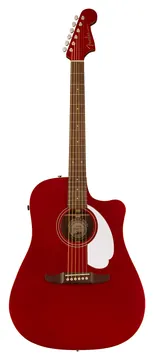 Fender Redondo Player Candy Apple Red Westerngitaar met Element