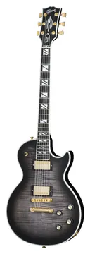 Gibson Les Paul Supreme Transparentes Ebenholz Burst Modern