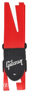 Gibson The Lightning Bolt Seatbelt Strap Red