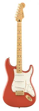 Fender Limited Edition Player Stratocaster Maple Fingerboard Fiesta Red with Gold Hardware