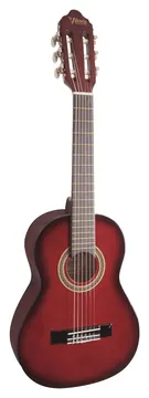 Valencia VC101 Classical Guitar | 1/4 Size | Red Sunburst