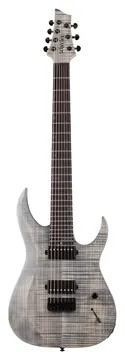 Schecter Sunset Extreme 7 Gray Ghost