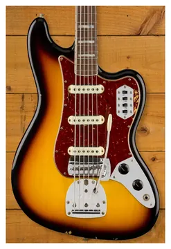 Fender Custom Shop Limited Edition George Harrison 1967 Bass VI - Relic Bleached 3-Colour Sunburst
