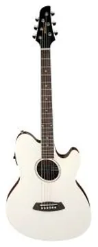 Ibanez TCY10E Ivory High Gloss Chitarra Acustica Elettrificata