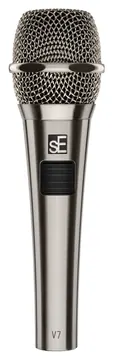 sE electronics V7 PTT Nickel Dynamisches Talkback Gesangsmikrofon (Niere)