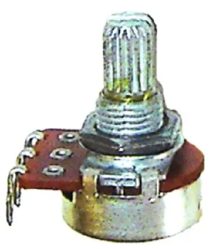 Planet VL1715H B250 Potenziometro Lineare Mini Per Chitarra E Basso 250k