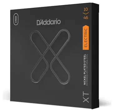 Electric Guitar Strings 10-46 D'Addario XT Nickel Plated Steel XTE1046-3P X3 SETS