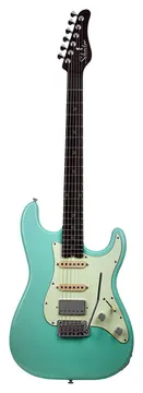 Schecter HSS Nick Johnston Signature 10 Jahre Atomic Grün