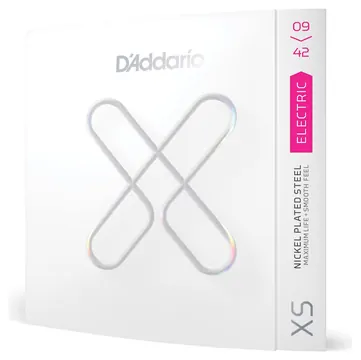 D'Addario 9-42 Super Light, XS Nickel Coated Electric Guitar Strings