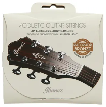 Ibanez IACSP62C Acoustic Strings Cu. Light 011-052 Coated Phosphor Bronze Saiten für Akustikgitarre