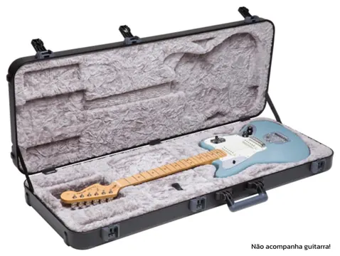 Fender Case Para Guitarra Fender Deluxe Jazzmaster/Jaguar Preto