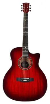 Tonante Magma 40 TVM1954 Cutaway Mahogany