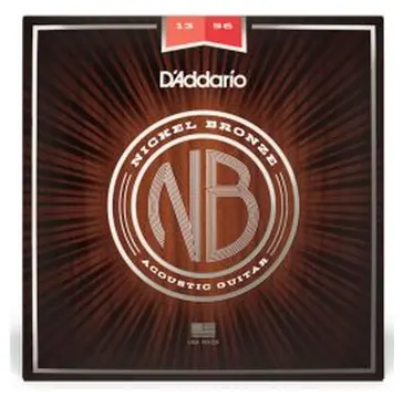 Corde Acustica D'Addario NB1356 nickel bronze medium 13-56