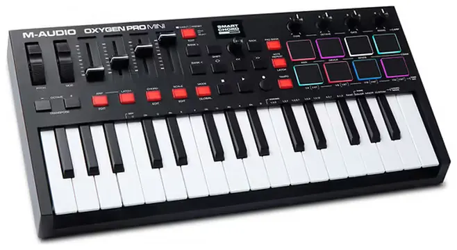 Teclado Midi M-AUDIO OXYGEN PRO MINI