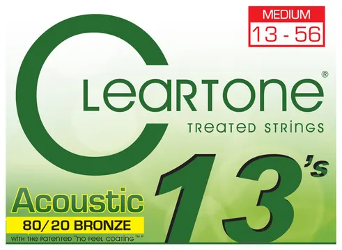 Cleartone 7613 Acoustic EMP Bronze ME 013-056 80/20 Bronze. Saiten für Westerngitarre