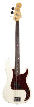 Fender American Standard Precision Bass®, Rosewood Fingerboard, Olympic White (second hand)