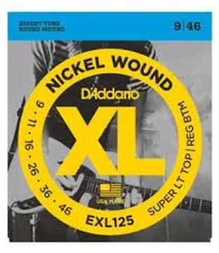 D'Addario Electric Nickel Wound .009-.046