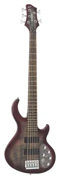 Strinberg Contra Baixo 5 Cordas Strinberg Horizon H5B Trb Transparent Red Black