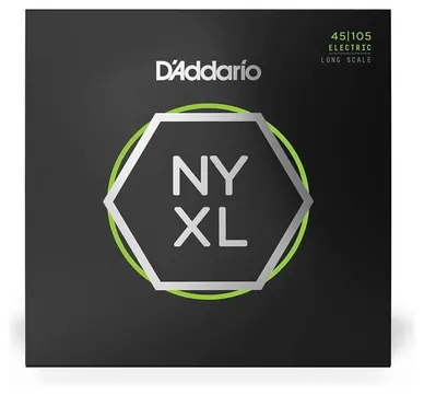 D'Addario NYXL45105 - NYXL Bass Nickel Wound, Long Scale 45-105