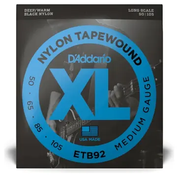 D'addario ETB92 50-105 Tapewound Bass Strings
