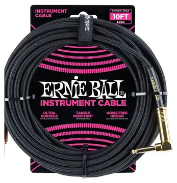 Ernie Ball EB6081 Black 3,0 m