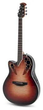 Ovation Elite Plus CE44LX-1R-G Canhoto - Ruby Burst