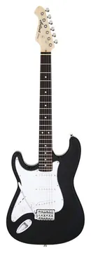 Aria STG 003SPL Electric Guitar Black Left Handed