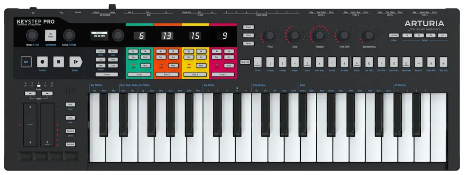 Arturia Keystep Pro Black Limited Edition