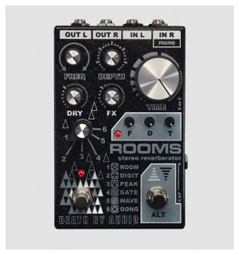 Death By Audio Rooms Stereo Reverberator